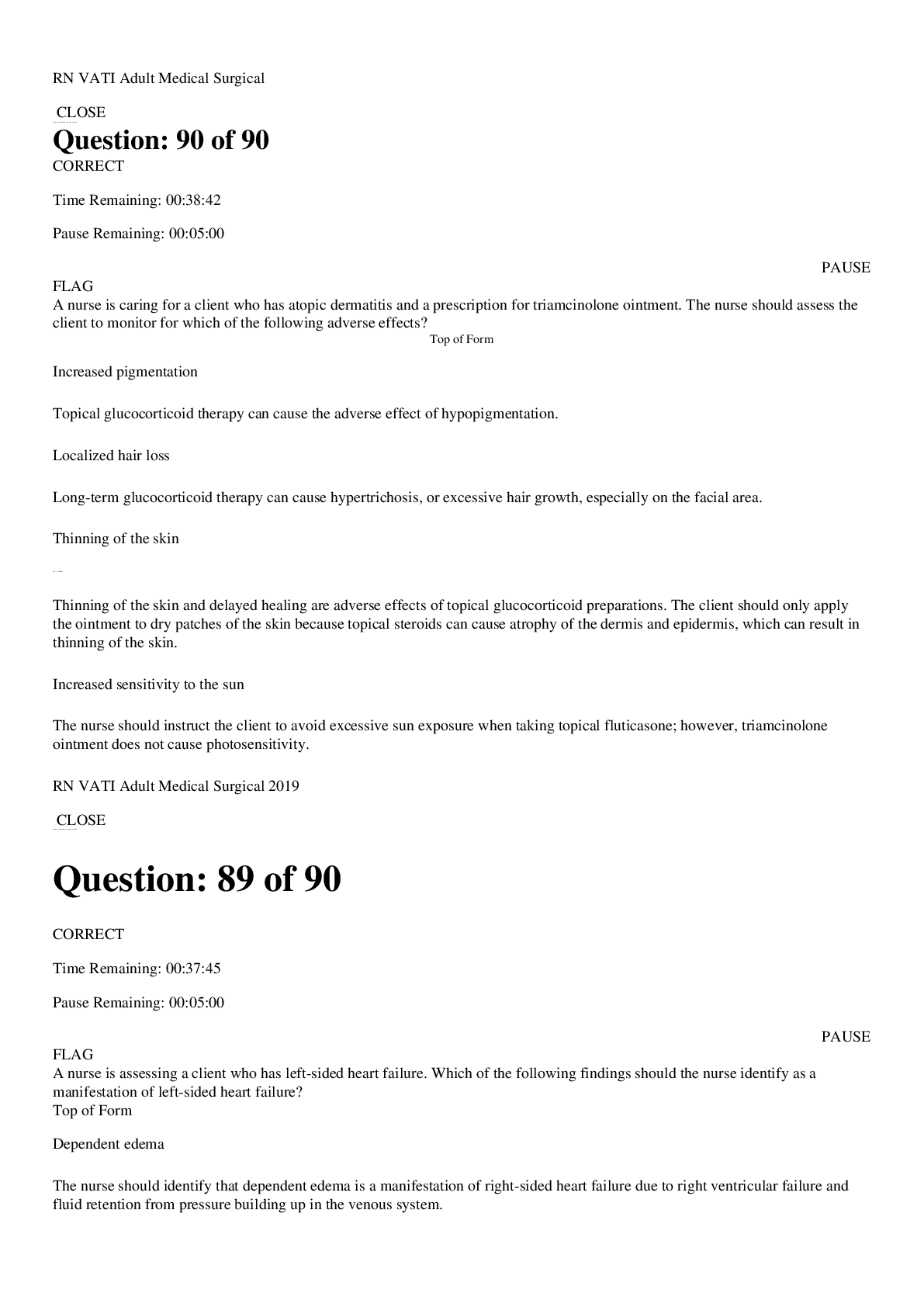 Preview image for RN VATI Adult Medical Surgical